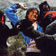 El equivalente a Luke Skywalker, luchando contra los yetis del desierto.
